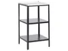 BELIANI Outdoor-Kücheninsel Schwarz Stahl 50 x 50 x 90 cm Produktbild-Vorschau 1