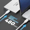 deleyCON 0,5m USB C Kabel PD3.0 (100W Schnellladekabel) Produktbild-Vorschau 3