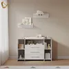 Wickelkommode Livinity Torino Weiß XL mit Schubladen, Model Produktbild-Vorschau 2
