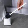 Efektívna WC kefa so silikónovou kefou v grafitovej farbe Náhľad obrázku produktu 2