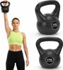 ACTIGET Kettlebell 4 kg Peso sferico in ABS per esercizi di Anteprima dell’immagine prodotto 2