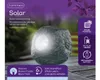 Spot luce solare pietra look giardino pietra artificiale Anteprima dell’immagine prodotto 2