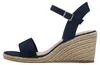 Tamaris Damen Sandalette mit Keilabsatz im Espadrille Produktbild-Vorschau 3