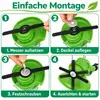60 Stück Ersatzmesser Rasentrimmer, 14cm Kunststoff Produktbild-Vorschau 2