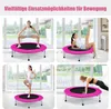 Trampolino elastico pieghevole rosa da 97 cm per bambini, Anteprima dell’immagine prodotto 4