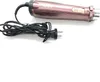 A rose-colored Babyliss hot air brush with its black power cord and plug is shown on a white background. Podgląd zdjęcia produktu