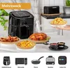 Backpapier für Heißluftfritteuse, 300 Stück 20-24cm Air Produktbild-Vorschau 4