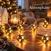 LED Lichterkette 10LED Weihnachten Warmweiß Gold Tischdeko Produktbild-Vorschau 3