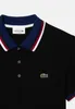 Lacoste Poloshirt mit Streifenkragen, Schwarz XXL Produktbild-Vorschau 10