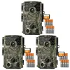 3 pièces 4K 48MP caméra de gibier étanche caméra de vision Voir les images du produit 1