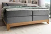 Belanoti Riviera Boxspringbett 160x200 Eiche 7-Zonen Produktbild-Vorschau 2