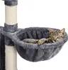 Yaheetech Katzenbaum Kratzbaum Plüsch Kletterbaum Produktbild-Vorschau 6