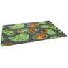 Kinder Spiel Straßenteppich Bauernhof Grün, Größe:200x200 Produktbild-Vorschau 2