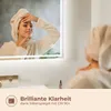 EMKE LED Badspiegel 80x60cm mit Beleuchtung 3 Lichtfarbe Produktbild-Vorschau 4
