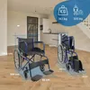 Rollstuhl faltbar Faltrollstuhl selbstfahrend Mobiclinic Produktbild-Vorschau 2
