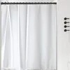 Weißer Duschvorhang im Landhausstil, 70 x 70 cm, mit Produktbild-Vorschau 6