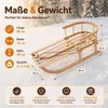 Best For Kids Holzschlitten für Kinder mit Produktbild-Vorschau 5