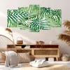 Bild auf Leinwand - Leinwandbild - Palme Blatt grün - Produktbild-Vorschau 7