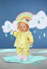 BABY born® Deluxe Regen Outfit 43cm (gelb/pink) Produktbild-Vorschau 2