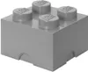 LEGO Storage Brick 4 grau (grau) Produktbild-Vorschau 1