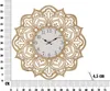 Mauro Ferretti Wanduhr geschnitzt Ø 60x4,5 cm naturweiß Produktbild-Vorschau 6