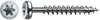 Spax Holzschraube Rundkopf T-STAR+ T30 WIROX6X100 Mit Produktbild-Vorschau 1
