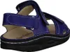 Finn Comfort Yuma Bequeme Damensandale, Leder, Kobalt, Produktbild-Vorschau 3