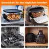 Fritéza COSTWAY 4 l/1,7 l, multifunkční fritéza 6 v 1, 1500 Náhled obrázku produktu 8