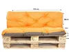 Paletový nábytok vankúše sedák 120x80 + operadlo 120x50cm | Náhľad obrázku produktu 2
