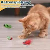 6 Stück Mini Käfer, Katzenspielzeug Interaktiv Käfer, Produktbild-Vorschau 5