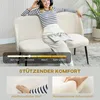 HOMCOM Sofa 2-Sitzer kleine Couch 127 cm mit Samtoptik, Produktbild-Vorschau 4