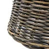 Rattan Weihnachtsbaumrock aus Weide 60 cm - dunkelbraun - Produktbild-Vorschau 3