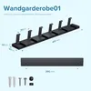 doporro Garderobenhaken Wand Moderne Wandgarderoben aus Produktbild-Vorschau 7