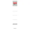 herlitz 9743154 10x Einsteck-Rückenschilder maX.file weiß Anteprima dell’immagine prodotto 2