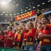 Fries Deutschland Fanschal Fußball WM EM Schal Feinjersey Produktbild-Vorschau 3
