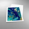 Poster - Poster ohne Rahmen - Abstraktion modern - 50x70 cm Produktbild-Vorschau 3