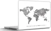 MuchoWow® Laptop Aufkleber Sticker Cover Weltkarte - Produktbild-Vorschau 1