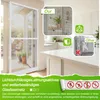 LZQ Sieť proti hmyzu Sieť proti hmyzu na dvere 120x240 cm Náhľad obrázku produktu 18