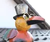 DanDiBo Kruk figurka dekoracja do rynny 30 cm kolorowy ptak Podgląd zdjęcia produktu 6