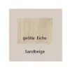A sample of wood grain with text indicating the color and finish. Produktbild-Vorschau