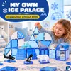 Fits4Kids Klocki magnetyczne 56 elementów, lodowy świat z Podgląd zdjęcia produktu 2