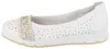 RIEKER Damen Ballerina weiss beige Kunstleder - Größe: 39 Produktbild-Vorschau 3
