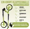 Habib 200mm Cityroller  | Klappbar & bis 100kg: Grün Produktbild-Vorschau 3