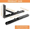 2 Stück 300mm Klappkonsole Schwerlast, maximale Produktbild-Vorschau 8