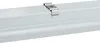 A close-up shot of a white LED under-cabinet light with a silver mounting clip. Produktbild-Vorschau