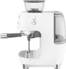 SMEG EGF03WHEU Espressomaschine mit Mahlwerk weiß 50`s Produktbild-Vorschau 2