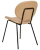 BELIANI Esszimmerstühle 2er Set Sandbeige aus Kunstleder Produktbild-Vorschau 6