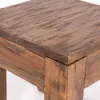 Konferenčný stolík SQUARE 40" | mahagón, 40x40x40cm | bočný Náhľad obrázku produktu 4