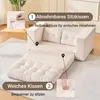 Zweisitzer-Schlafsofa mit Memory-Schaum – kein Aufbau Produktbild-Vorschau 5