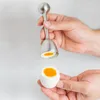 Sada 5 nerezových vykrajovátek na vejce s lžičkami a Náhled obrázku produktu 4